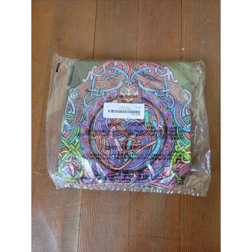 Vtg Y2k Supreme Knot Tee Camo Extra Large SS18 DS New Celtic Fashion Victim